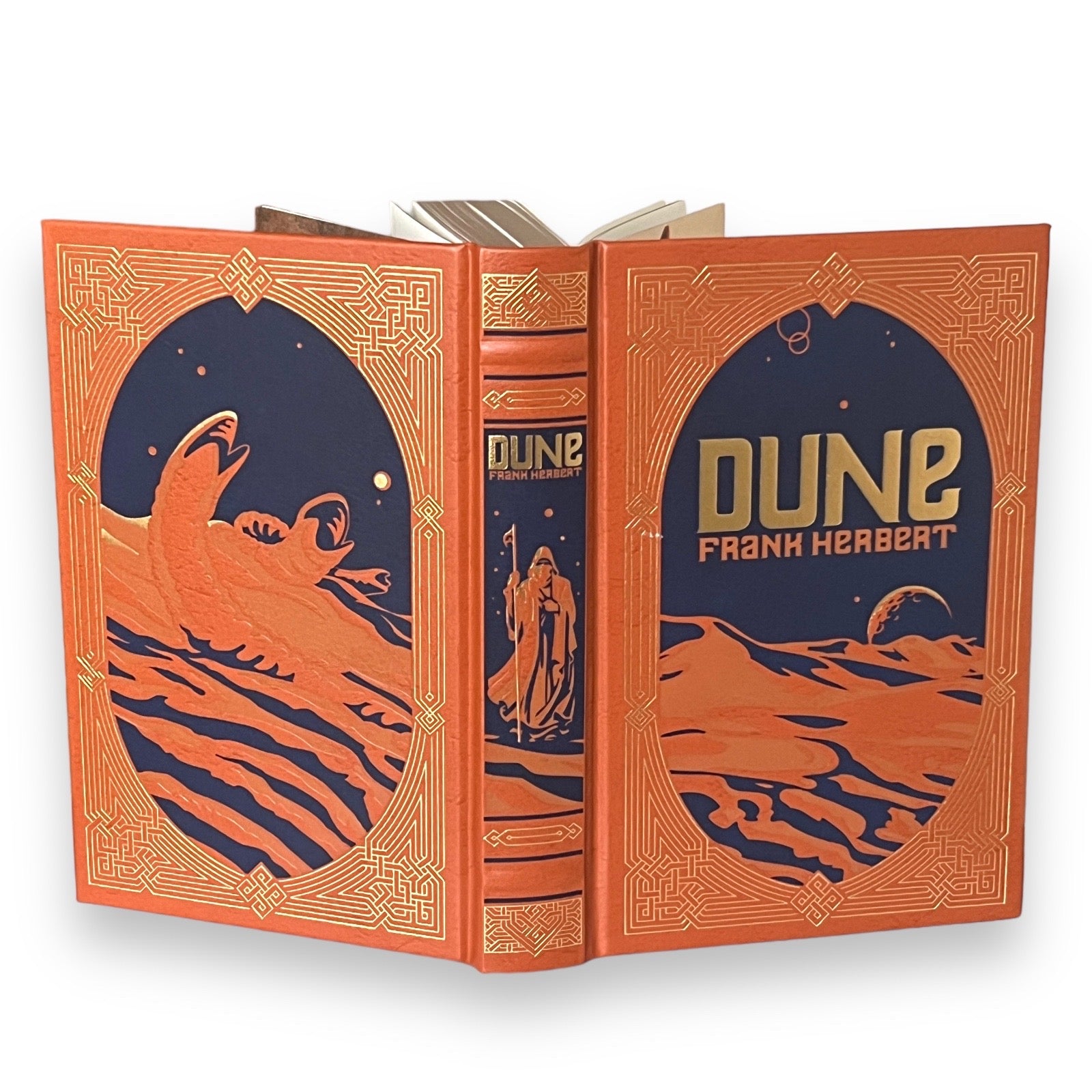 Dune by Frank Herbert - Collectible Leather Bound Hardcover