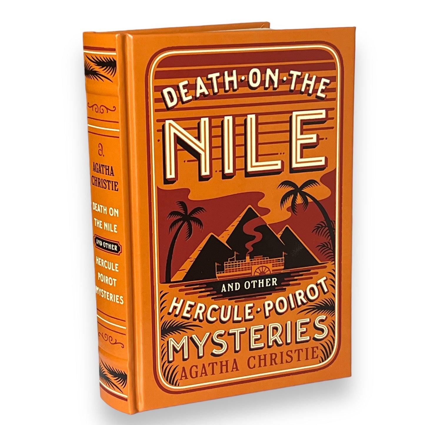 Death on the Nile & Other Mysteries by Agatha Christie - Collectible Deluxe Special Gift Edition - Leather Bound Hardcover - Classic Book