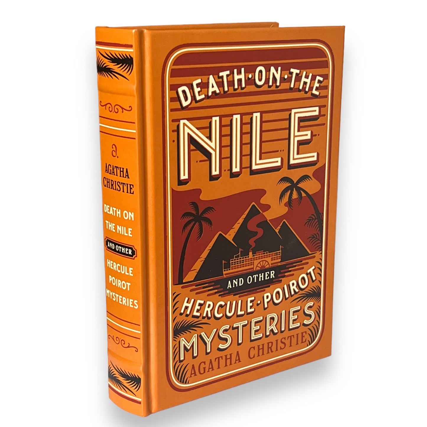 Death on the Nile & Other Mysteries by Agatha Christie - Collectible Deluxe Special Gift Edition - Leather Bound Hardcover - Classic Book