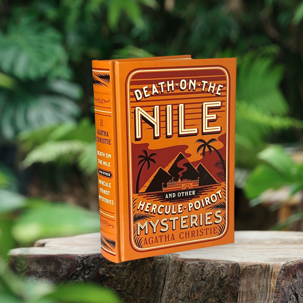 Death on the Nile & Other Mysteries by Agatha Christie - Collectible Leather Bound Hardcover
