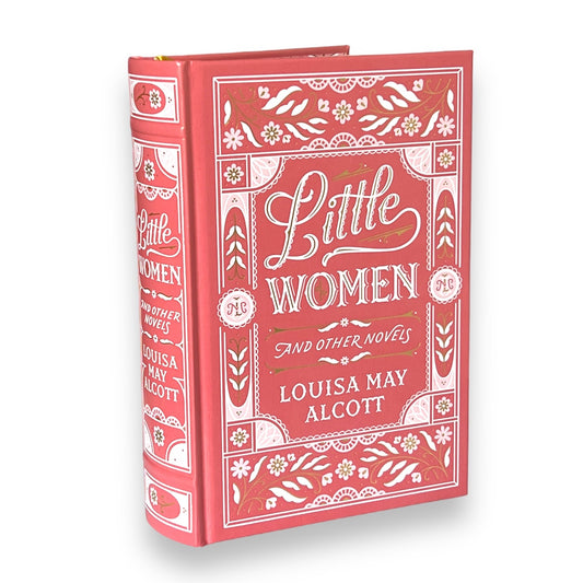 Little Women, Little Men and Jo's Boys by Louisa May Alcott - Collectible Deluxe Special Edition - Leather Bound Hardcover - Classic Book