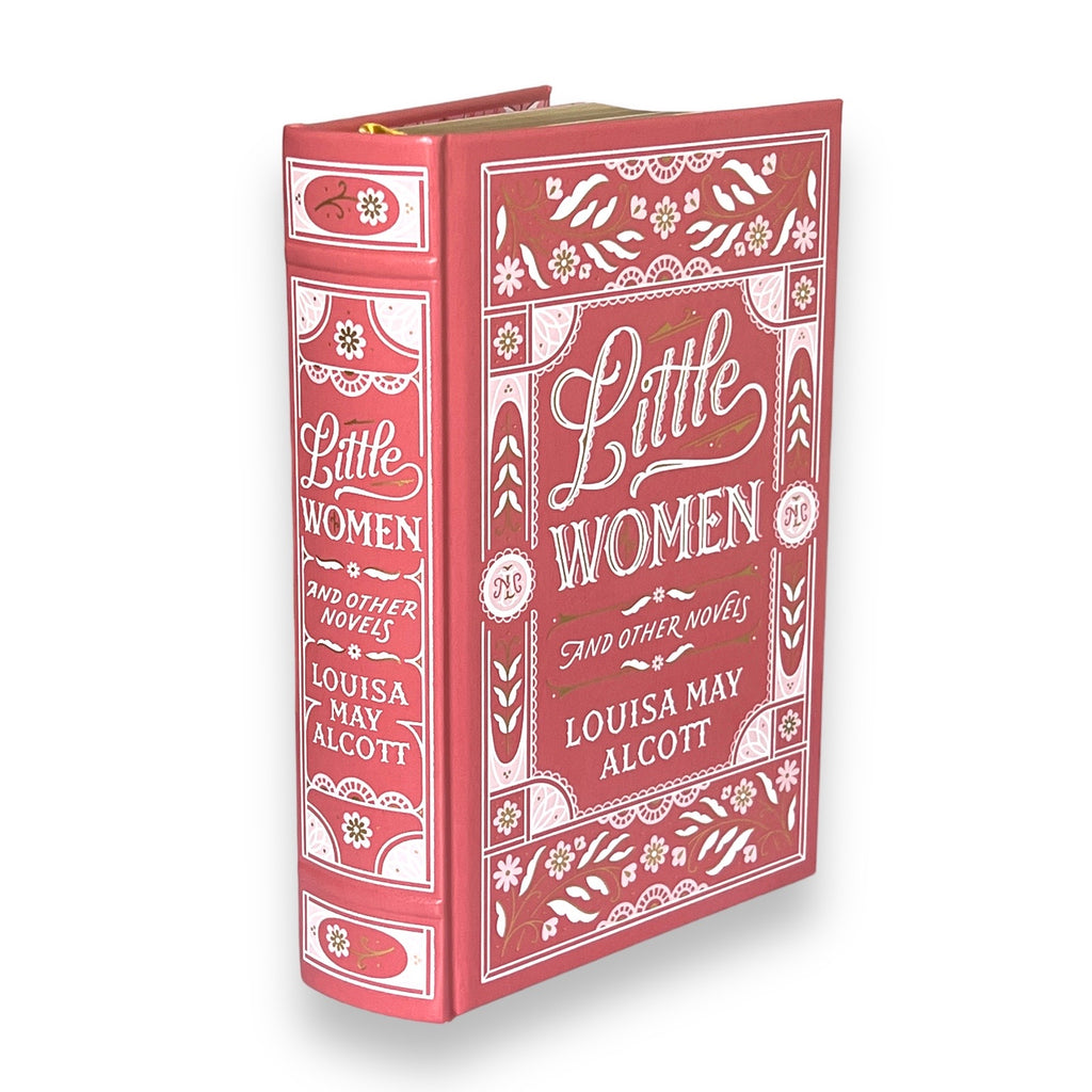 Little Women, Little Men and Jo's Boys by Louisa May Alcott - Collectible Leather Bound Hardcover