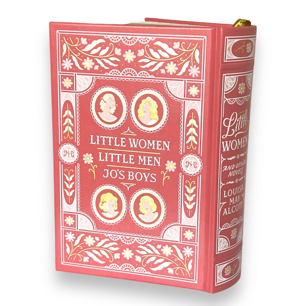 Little Women, Little Men and Jo's Boys by Louisa May Alcott - Collectible Leather Bound Hardcover