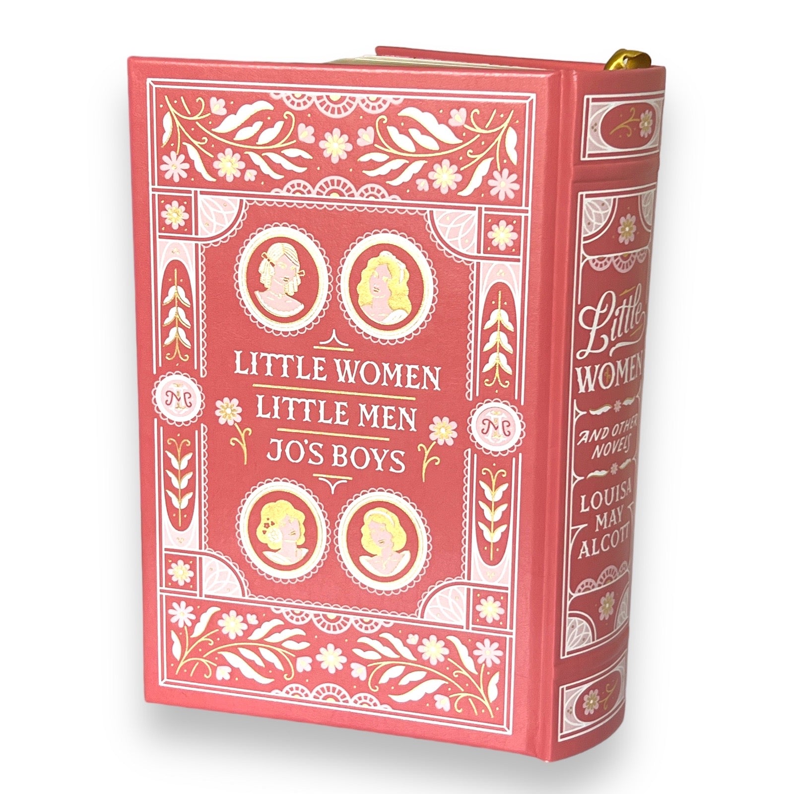 Little Women, Little Men and Jo's Boys by Louisa May Alcott - Collectible Leather Bound Hardcover