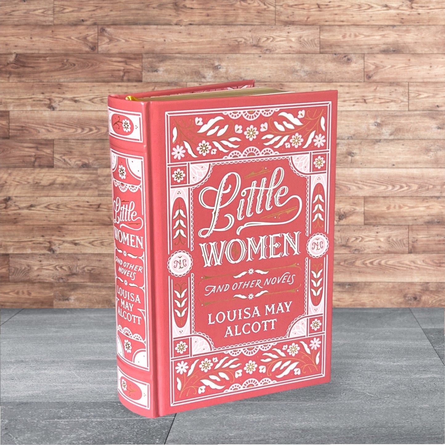 Little Women, Little Men and Jo's Boys by Louisa May Alcott - Collectible Deluxe Special Edition - Leather Bound Hardcover - Classic Book