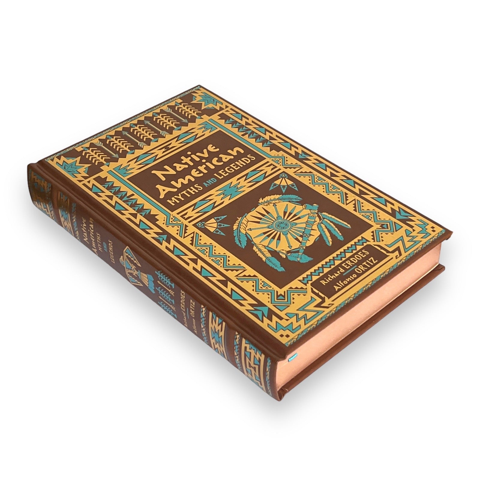 Native American Myths and Legends by Richard Erdoes - Collectible Leather Bound Hardcover