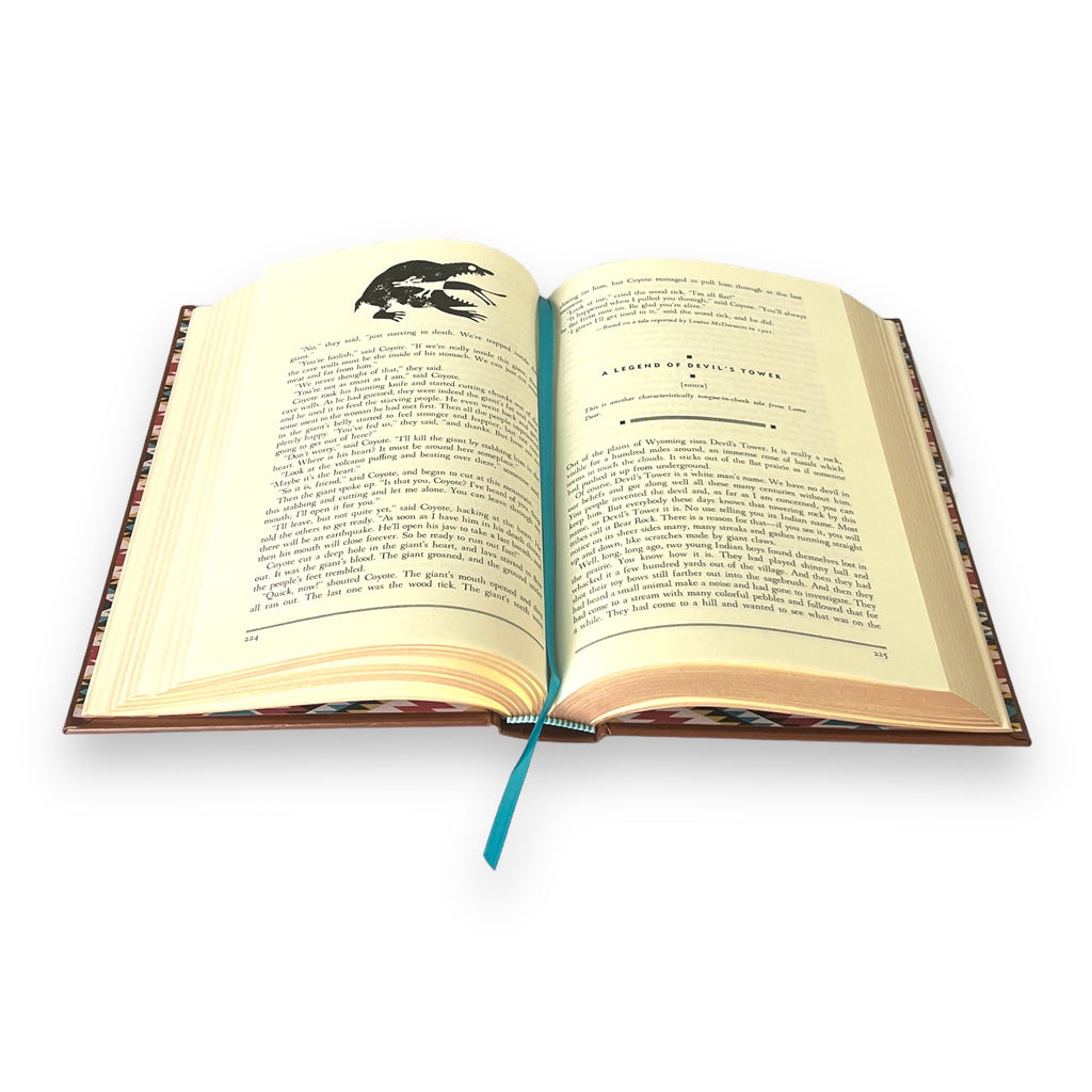 Native American Myths and Legends by Richard Erdoes - Collectible Leather Bound Hardcover