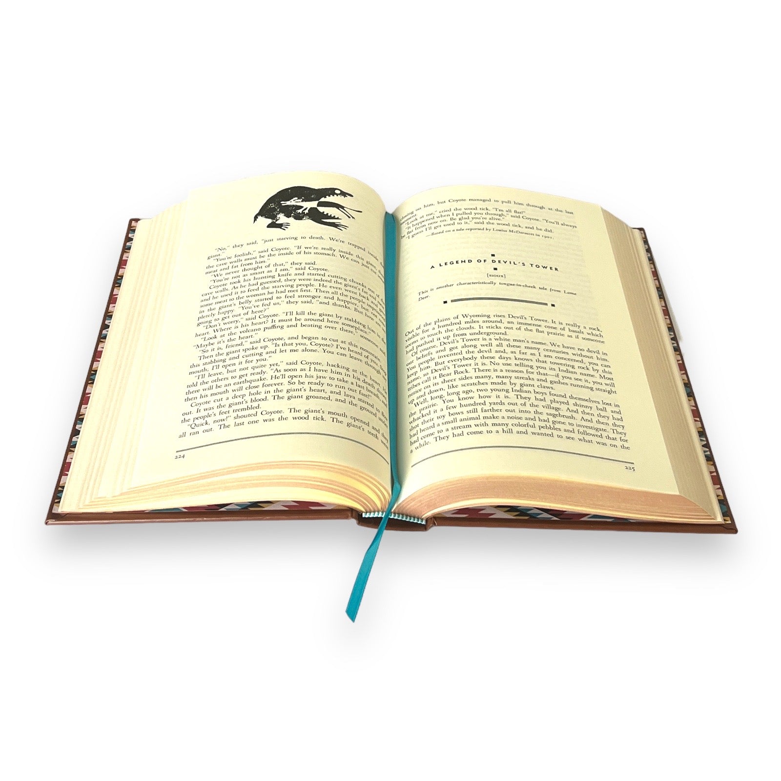 Native American Myths and Legends by Richard Erdoes - Collectible Leather Bound Hardcover