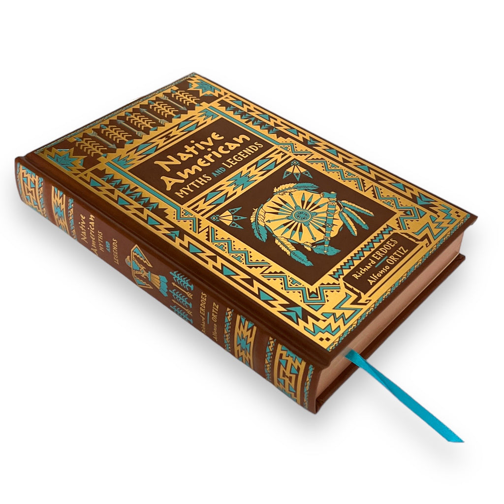 Native American Myths and Legends by Richard Erdoes - Collectible Leather Bound Hardcover