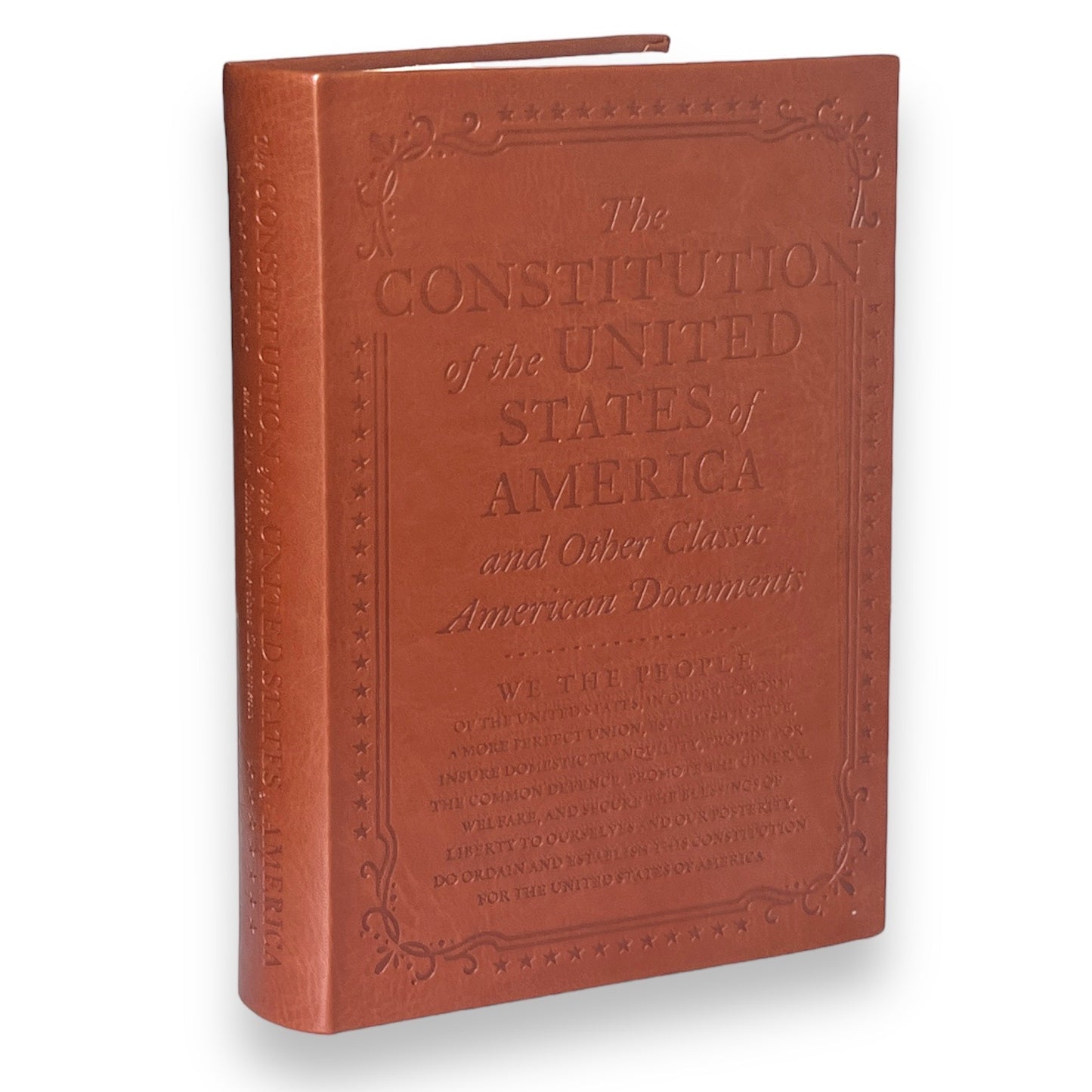 The CONSTITUTION Of The UNITED STATES Of America - Collectible Deluxe Special Gift Edition - Flexi Bound Faux Leather Cover - Classic Book