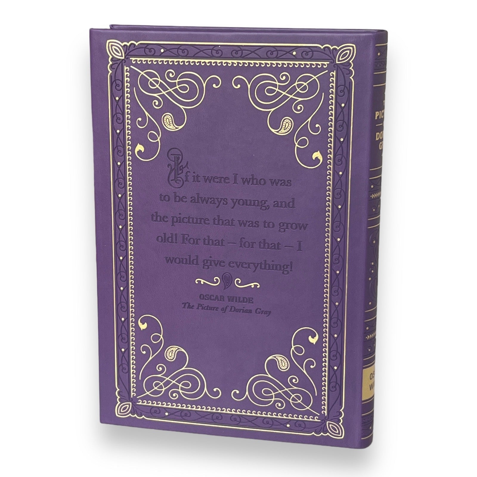 The Picture of Dorian Gray by Oscar Wilde - Collectible Flexi Bound Faux Leather Cover