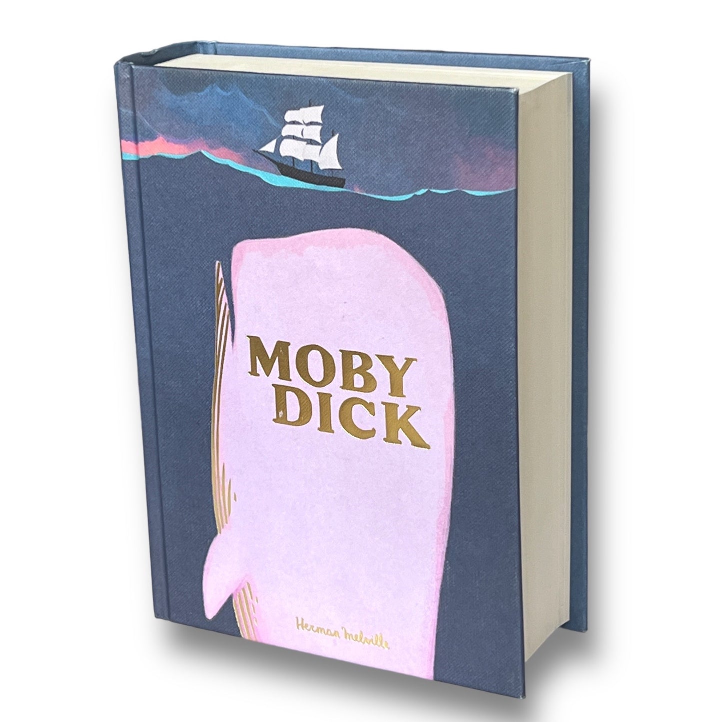 Moby Dick by Herman Melville - Collectible Deluxe Special Gift Edition - Compact Hardcover - Best Seller Classic Book