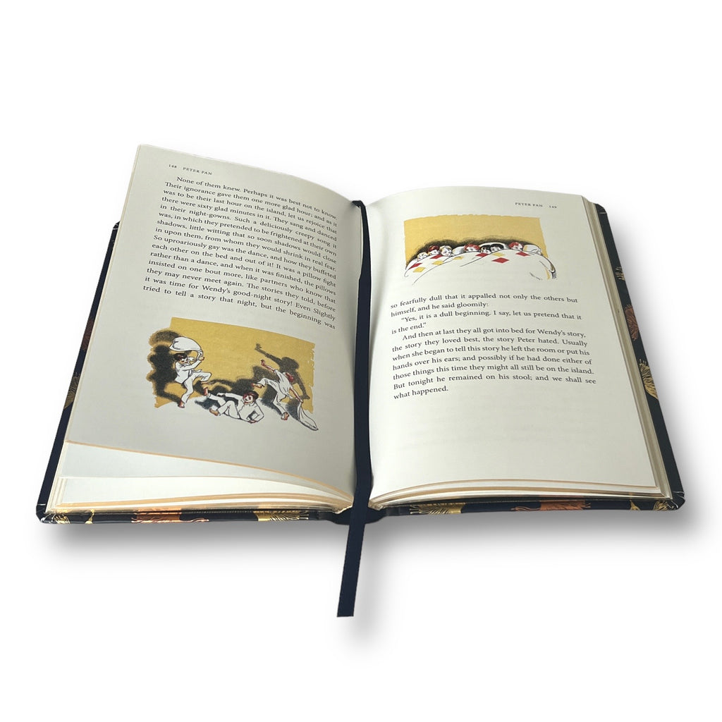 Peter Pan by J. M. Barrie - Illustrated Deluxe Gift Edition - Colorful Hardcover