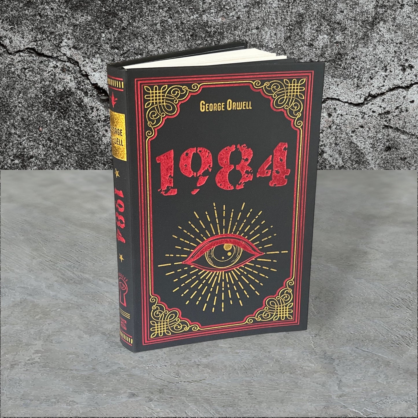 1984 Nineteen Eighty-Four by GEORGE ORWELL - Collectible Special Gift Edition - Imitation Leather Cover - Best Seller - Classic Book