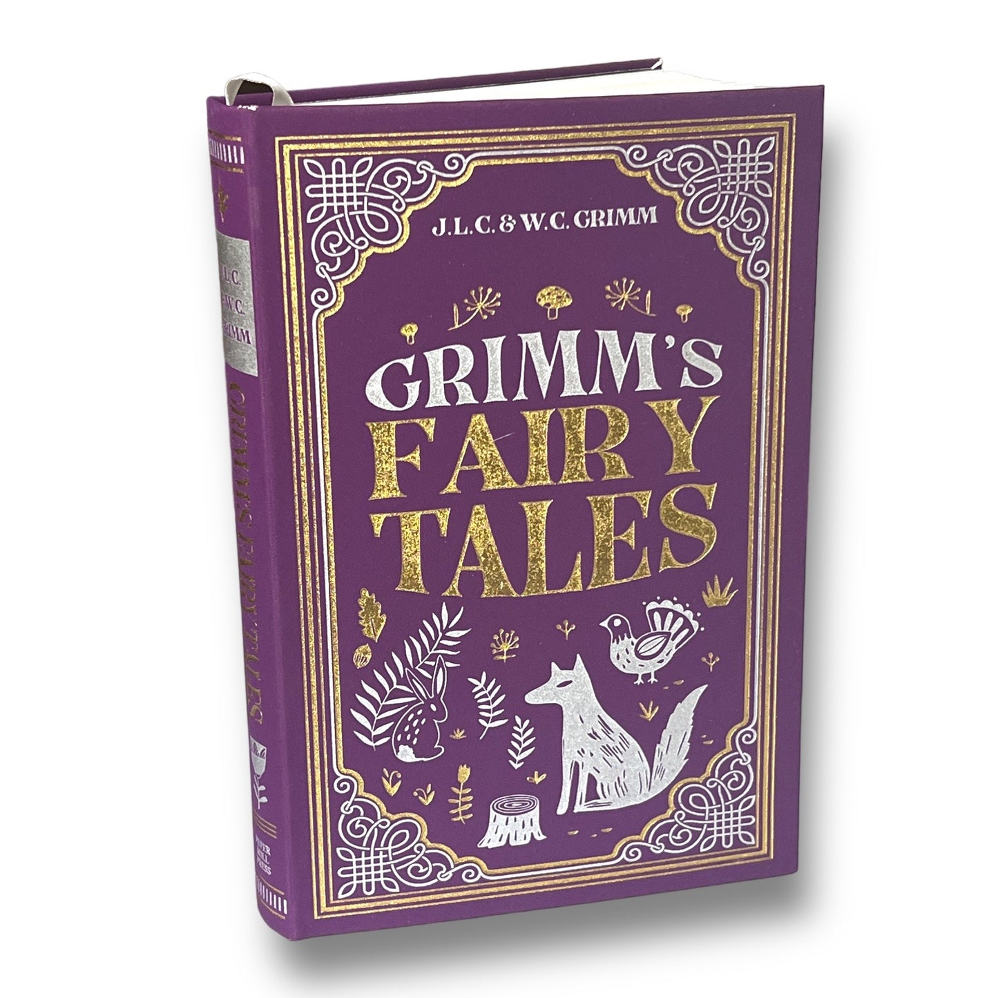 Grimm's Fairy Tales - Illustrated Collectible Imitation Leather Cover - Best Seller - Classic Book