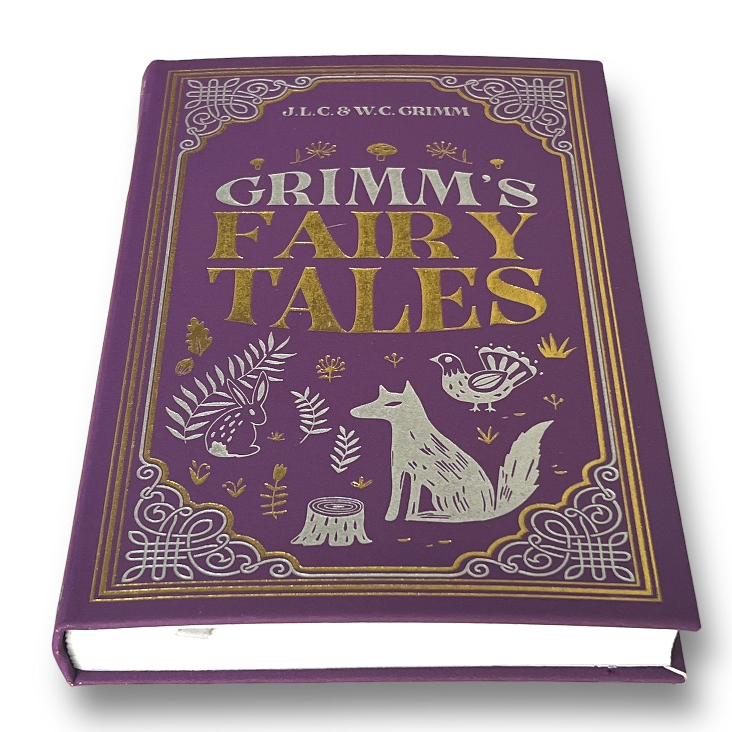 Grimm's Fairy Tales - Illustrated Collectible Imitation Leather Cover - Best Seller - Classic Book