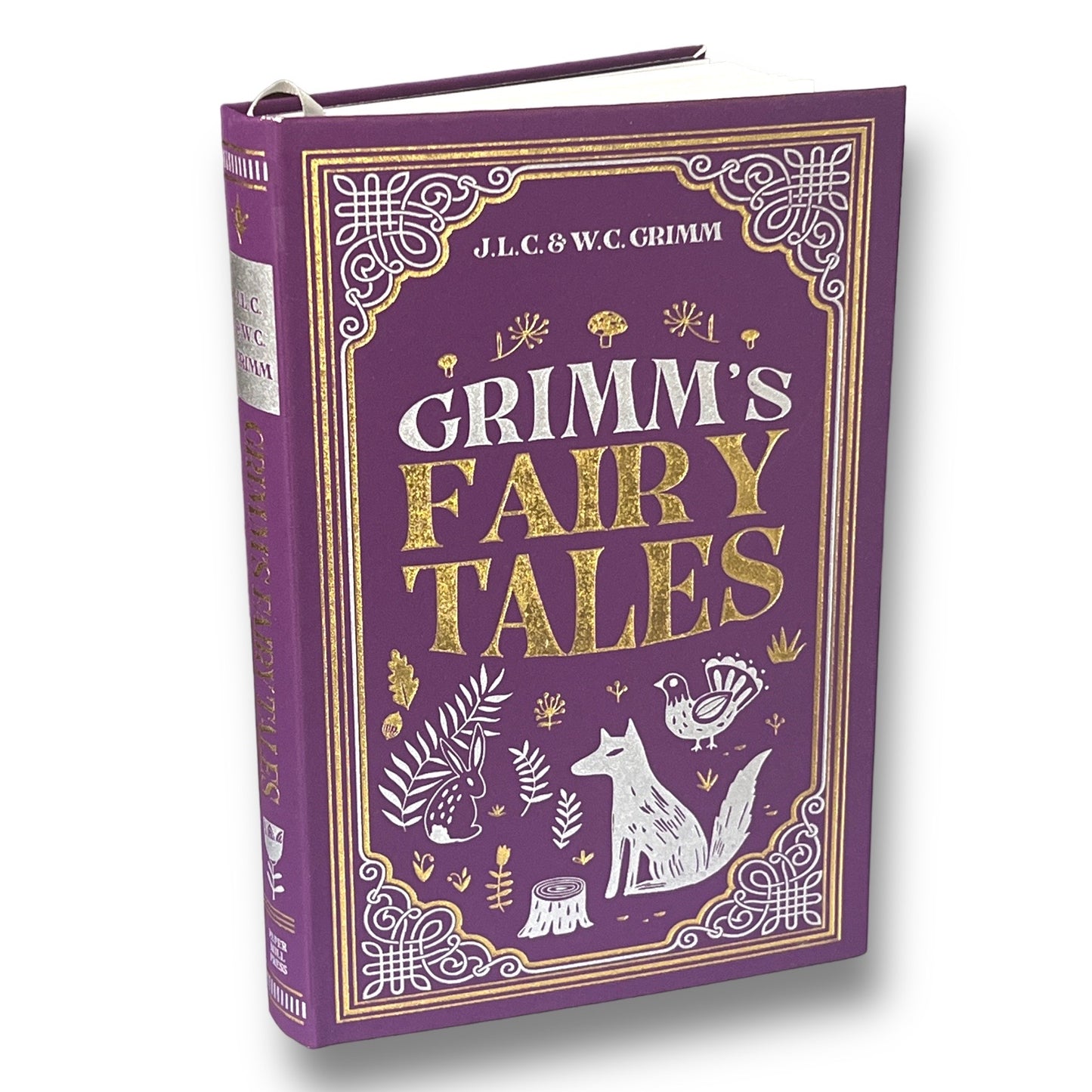 Grimm's Fairy Tales - Illustrated Collectible Imitation Leather Cover - Best Seller - Classic Book