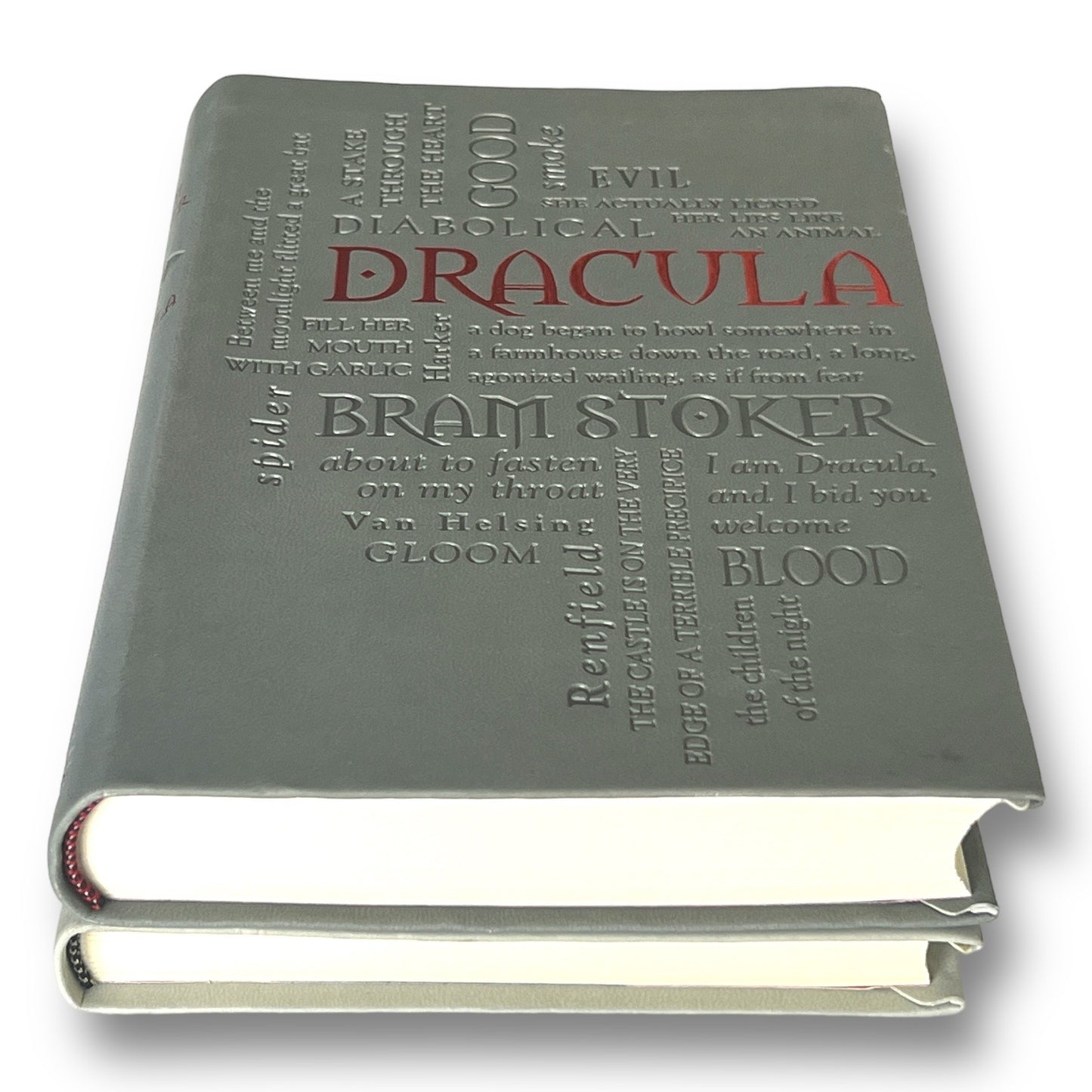 2-Book Set: Dracula by Bram Stoker & Frankenstein by Mary Shelley - Collectible Flexi Bound Faux Leather Cover