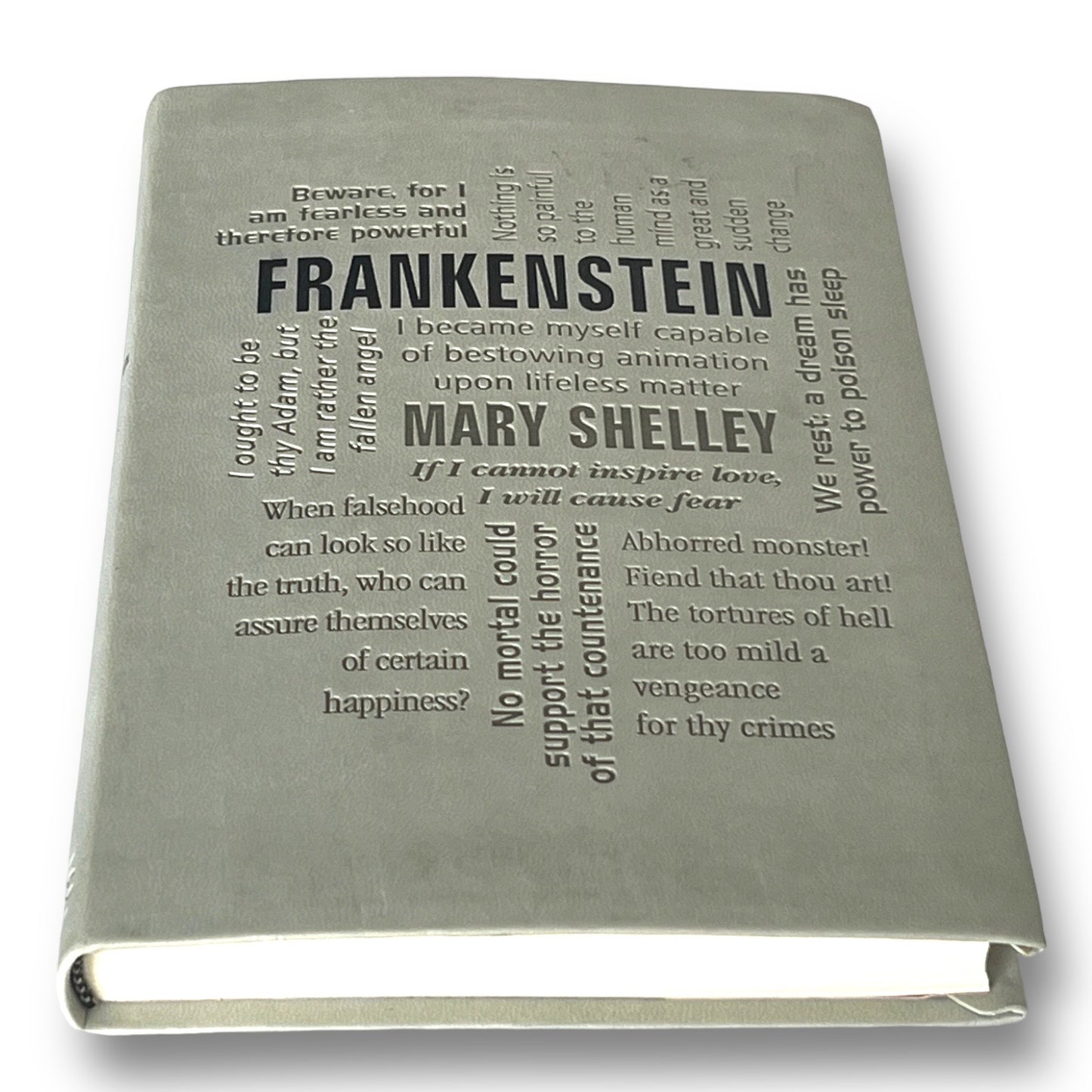 Frankenstein by Mary Shelley - Collectible Flexi Bound Faux Leather Cover Edition