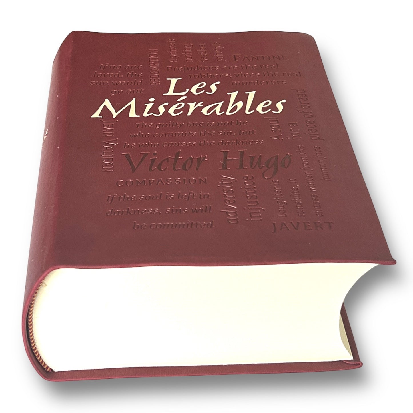 Les Miserabies by VICTOR HUGO - Collectible Deluxe Special Gift Edition - Flexi Bound Faux Leather feel Cover - Best Seller - Classic Book