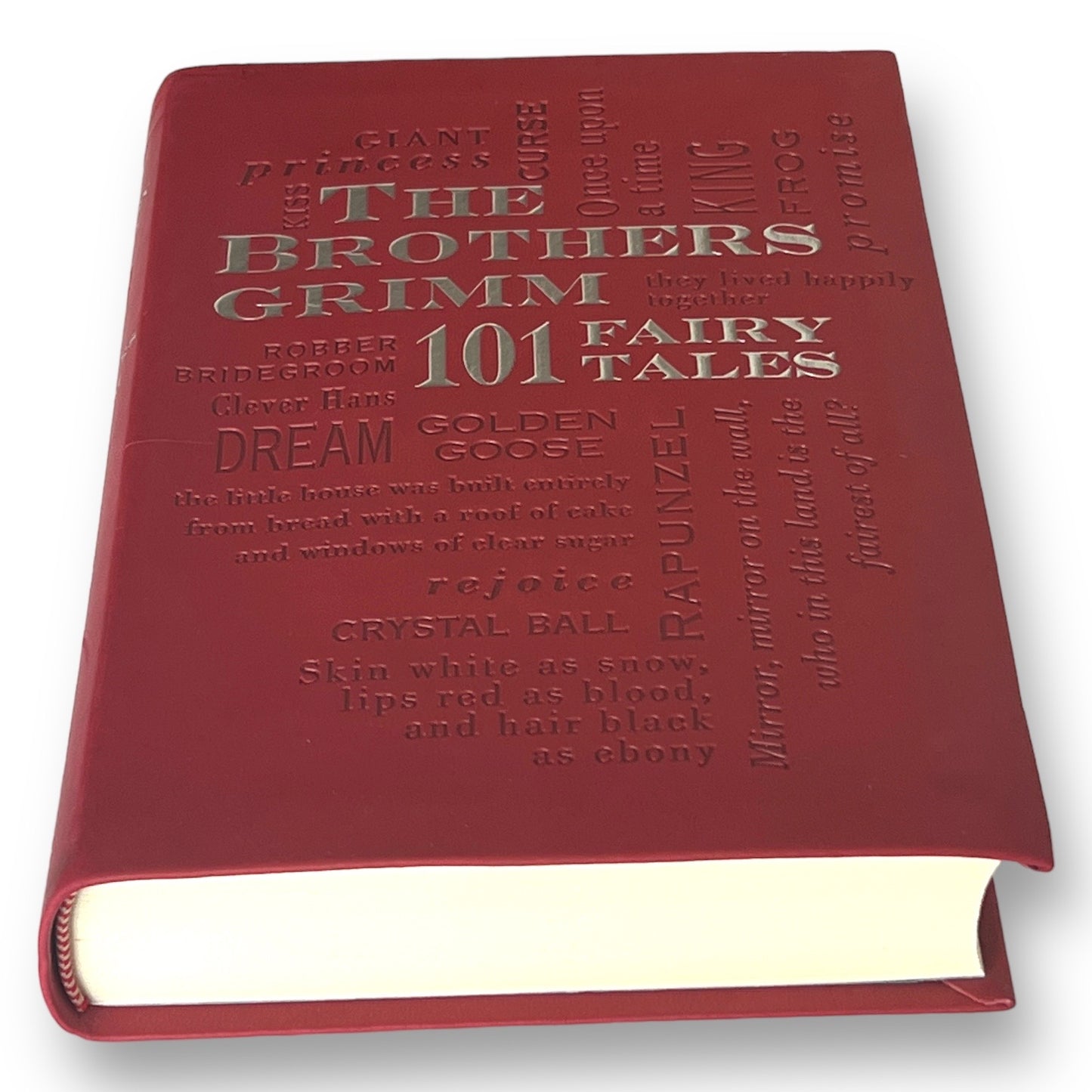 The Brothers Grimm: 101 Fairy Tales - Collectible Deluxe Special Gift Edition - Soft Leather Feel Cover - Best Seller Classic Book