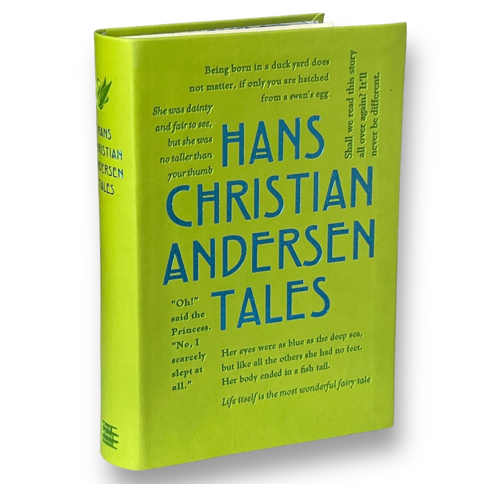 HANS CHRISTIAN ANDERSEN Fairy Tales - Collectible Deluxe Special Gift Edition - Soft Leather Feel Cover - Best Seller Classic Book