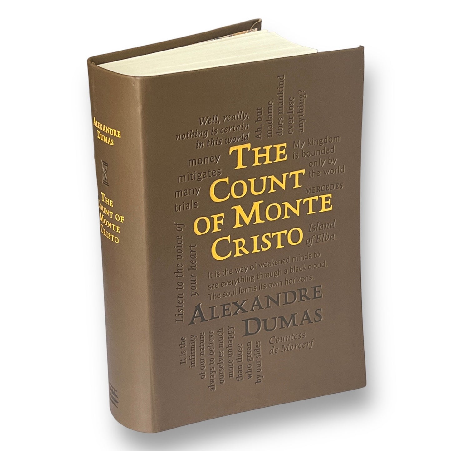 The COUNT Of MONTE CRISTO by Alexandre Dumas - Collectible Deluxe Special Gift Edition - Flexi Bound Faux Leather feel Cover - Classic Book