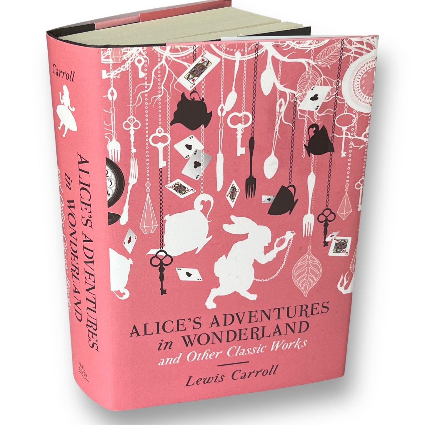 ALICE'S ADVENTURES In Wonderland & more by Lewis Carroll - Collectible Deluxe Illustrated Edition - Hardcover - Classic Book