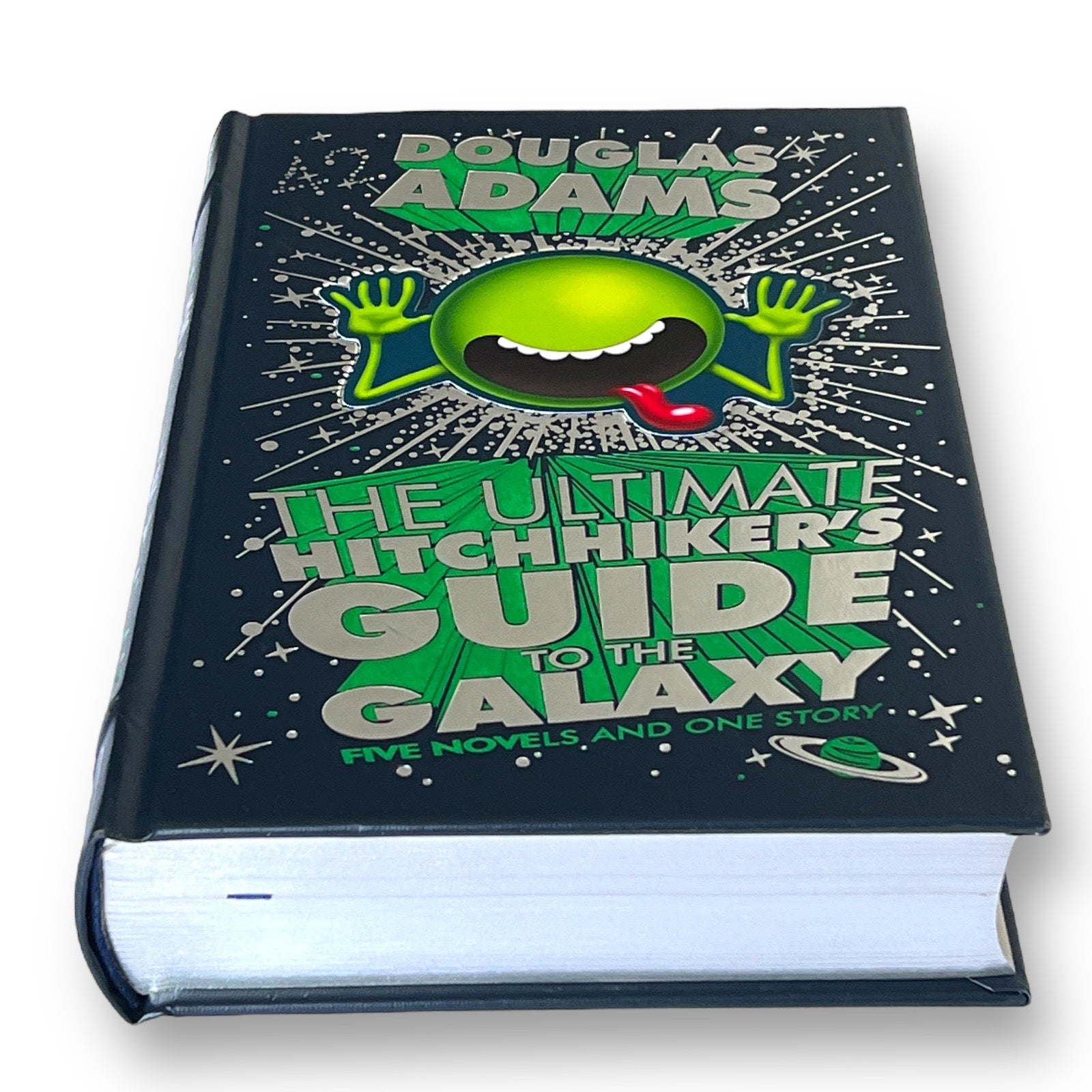 The Ultimate Hitchhiker's Guide to the Galaxy by Douglas Adams - Collectible Leather Bound Hardcover