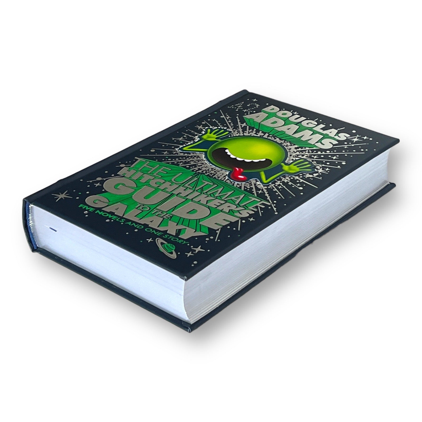 The Ultimate Hitchhiker's Guide to the Galaxy by Douglas Adams - Collectible Leather Bound Hardcover