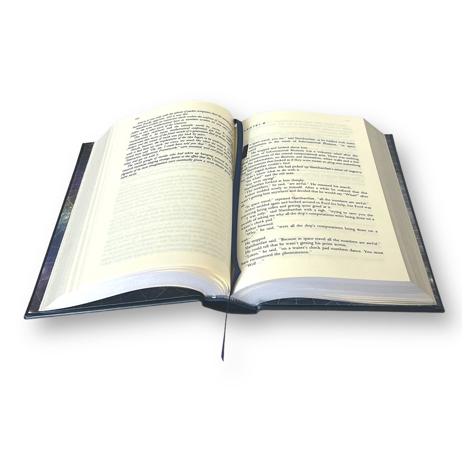 The Ultimate Hitchhiker's Guide to the Galaxy by Douglas Adams - Collectible Leather Bound Hardcover