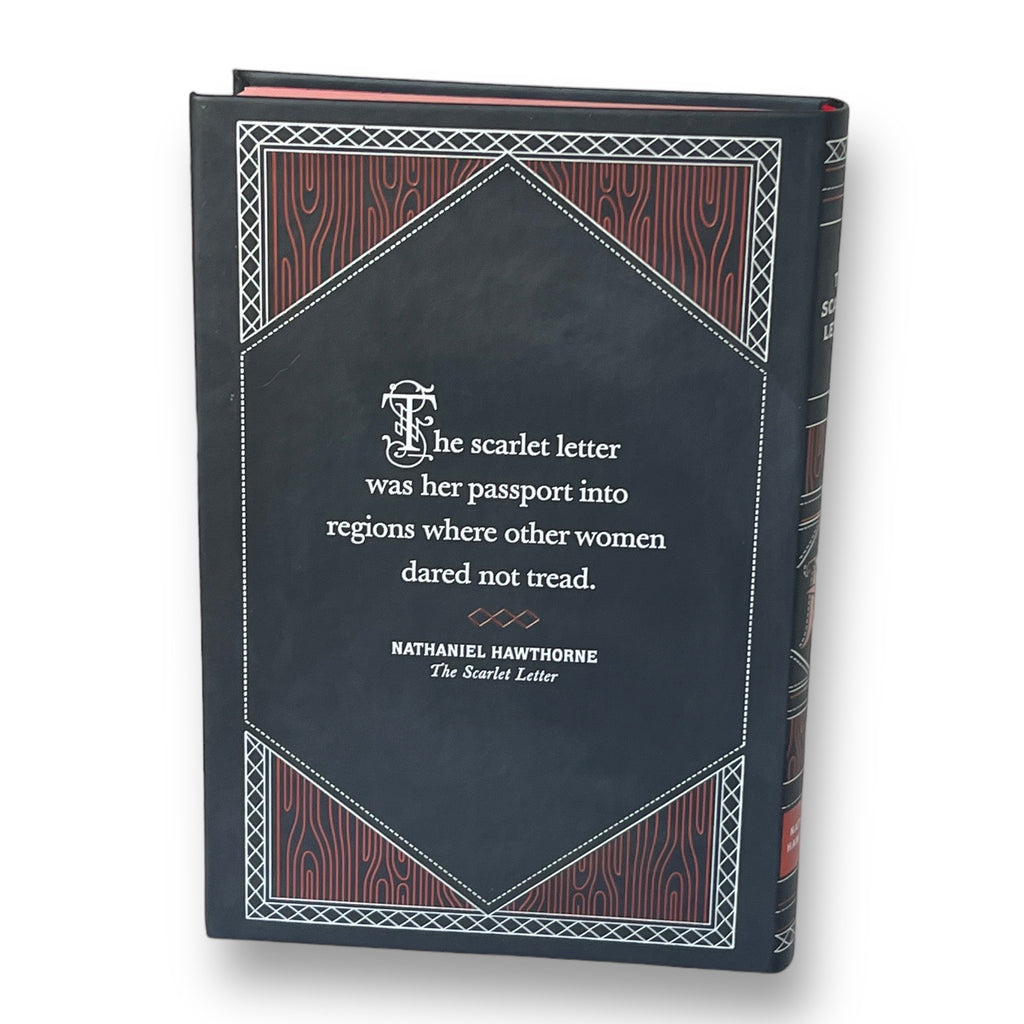 The Scarlet Letter by Nathaniel Hawthorne - Collectible Flexi Bound Faux Leather Cover