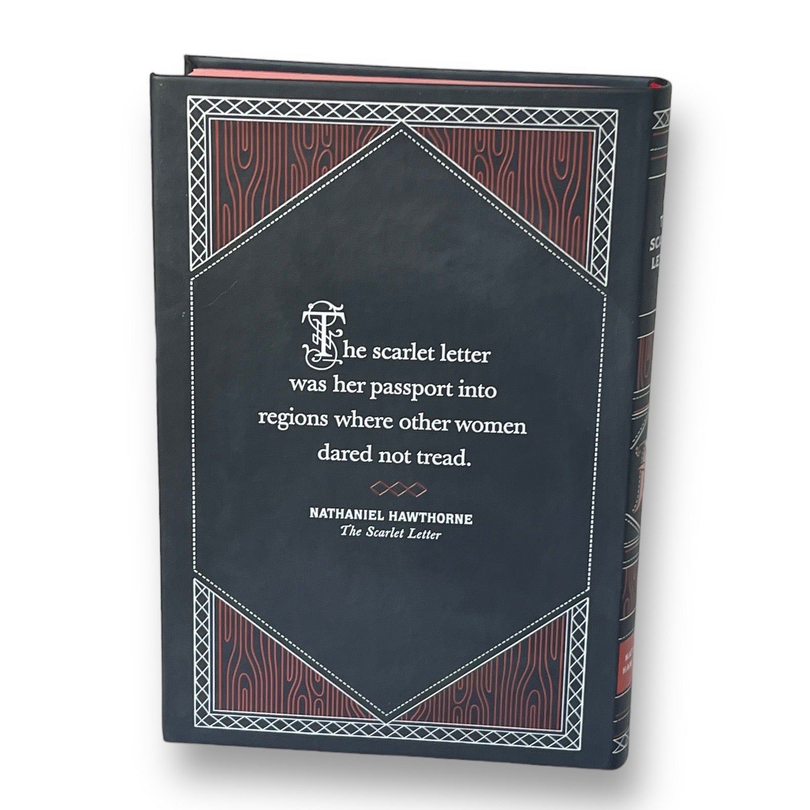 The Scarlet Letter by Nathaniel Hawthorne - Collectible Flexi Bound Faux Leather Cover