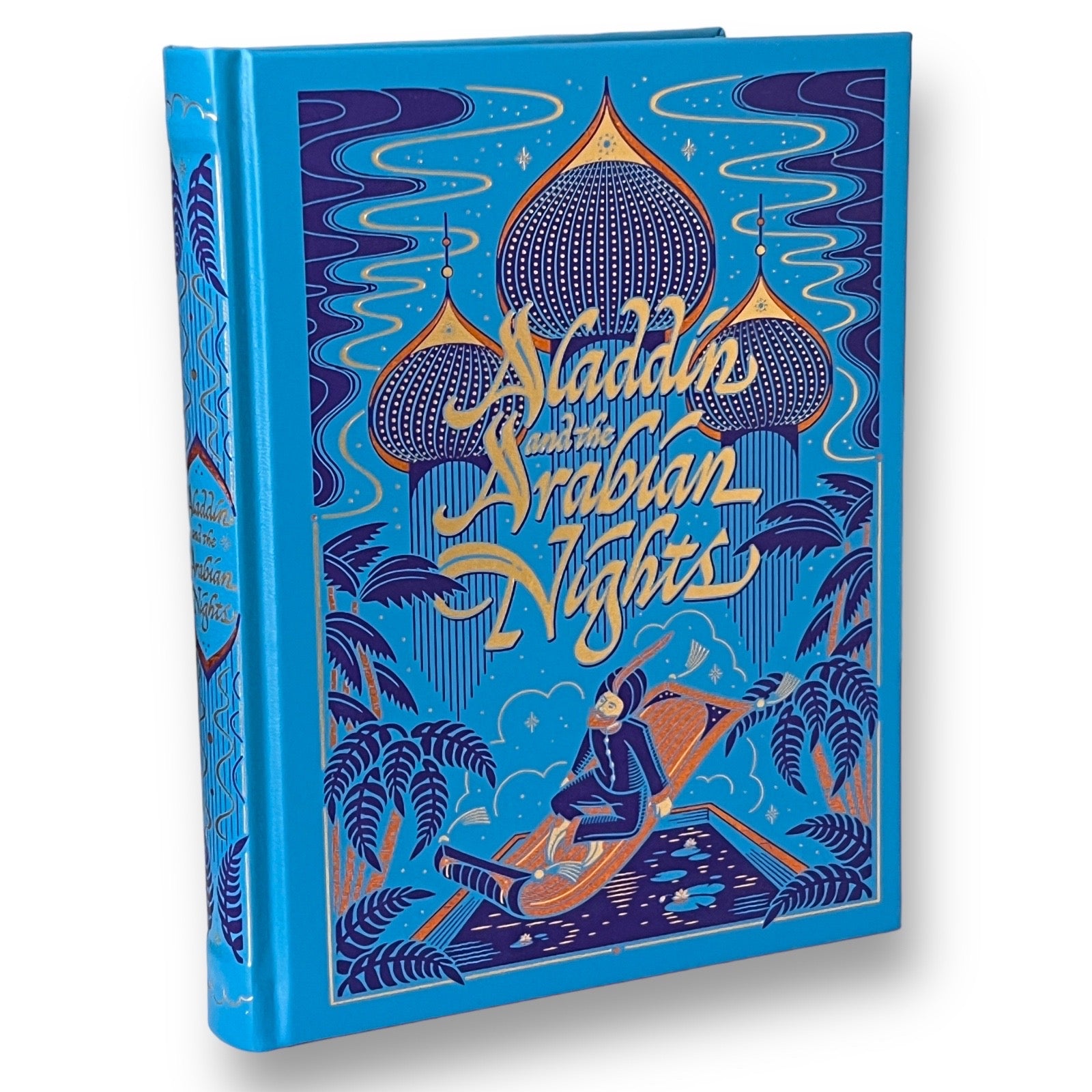 Aladdin and the Arabian Nights - Collectible Illustrated Leather Bound Hardcover