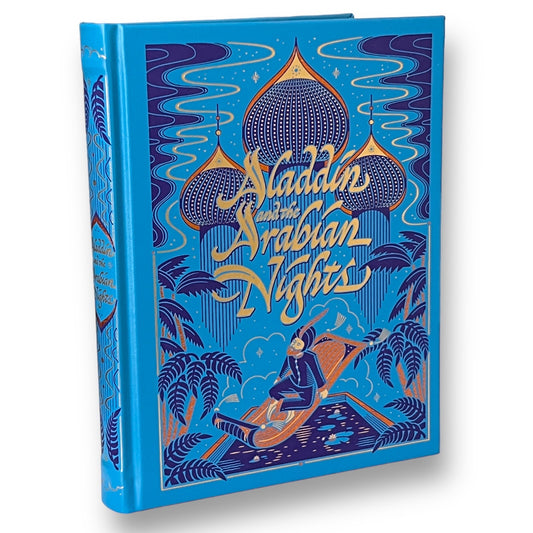 ALADDIN and the Arabian Nights - Collectible Deluxe Special Illustrated Gift Edition - Leather Bound Hardcover - Classic Book