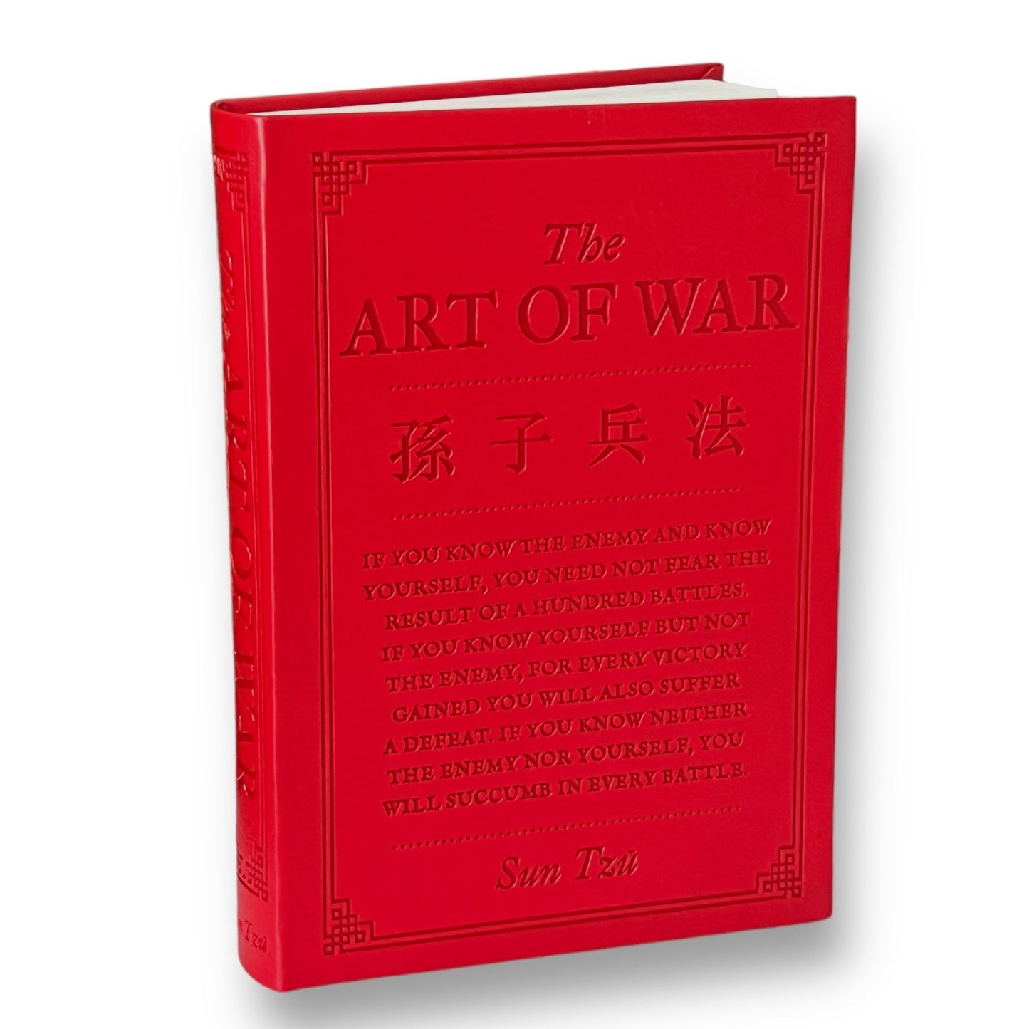 The Art of War Eastern Philosophy by Sun Tzu - Collectible Deluxe Special Gift Edition - Flexi Bound Faux Leather Cover - Classic Book