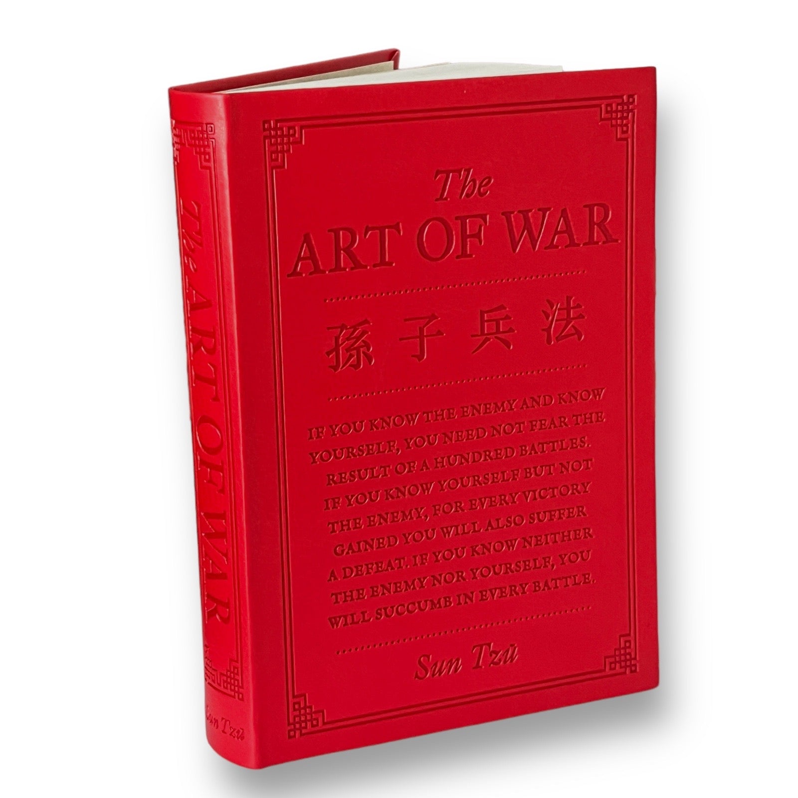 The Art of War Eastern Philosophy by Sun Tzu - Collectible Flexi Bound Faux Leather Cover