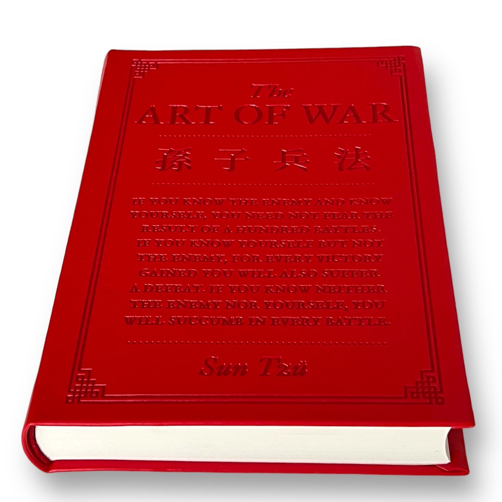 The Art of War Eastern Philosophy by Sun Tzu - Collectible Flexi Bound Faux Leather Cover