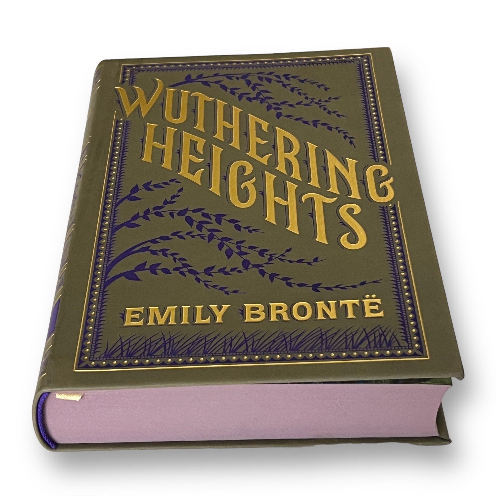Wuthering Heights by Emily Bronte - Collectible Flexi Bound Faux Leather Cover
