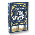 The Adventures Of Tom Sawyer by Mark Twain - Collectible Flexi Bound Faux Leather Cover