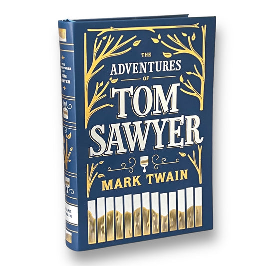 The Adventures Of Tom Sawyer by Mark Twain - Collectible Deluxe Flexi Bound Faux Leather Cover Edition