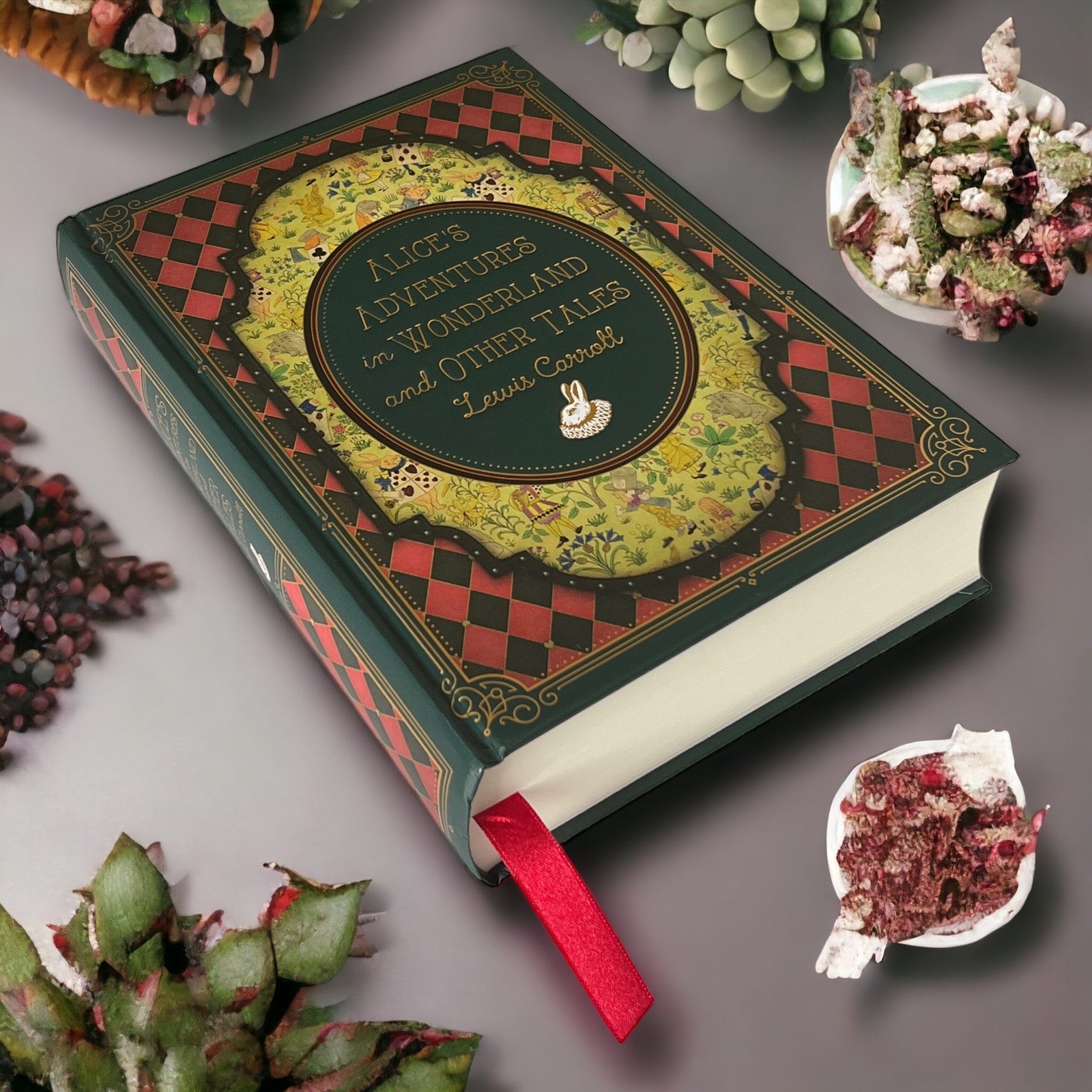 Alice's Adventures In Wonderland And Other Tales by Lewis Carroll - Collectible Deluxe Hardcover