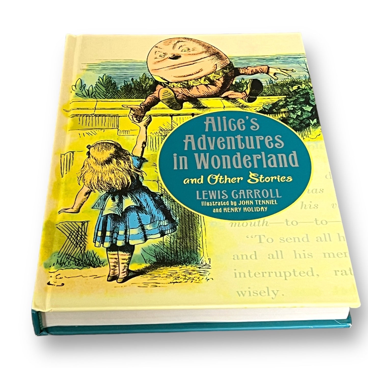 ALICE'S ADVENTURES In Wonderland by Lewis Carroll - Collectible Deluxe Illustrated Edition - Hardcover - Classic Book