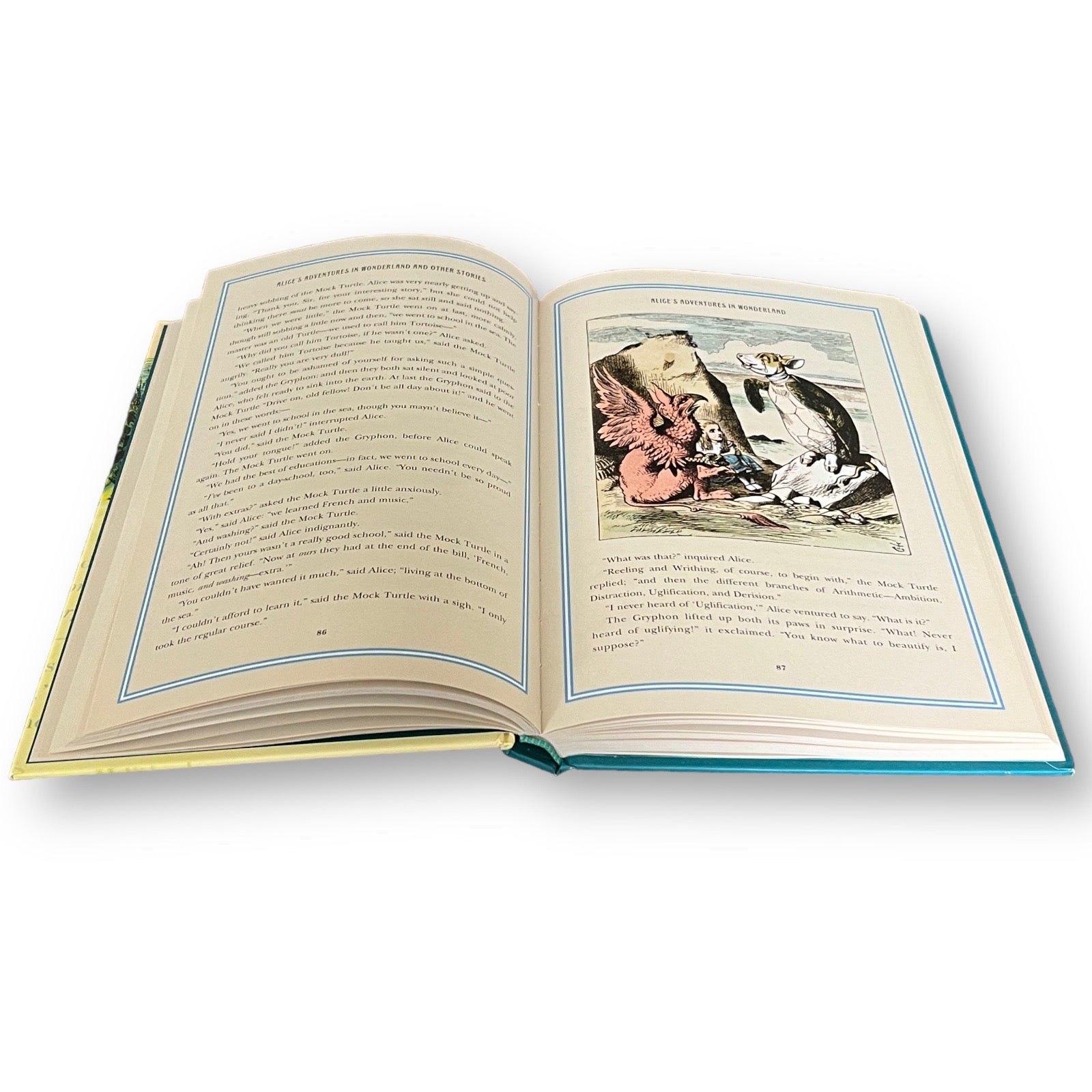 Alice's Adventures in Wonderland and Other Stories: Illustrated Edition by Lewis Carroll - Full-Color Deluxe Hardcover