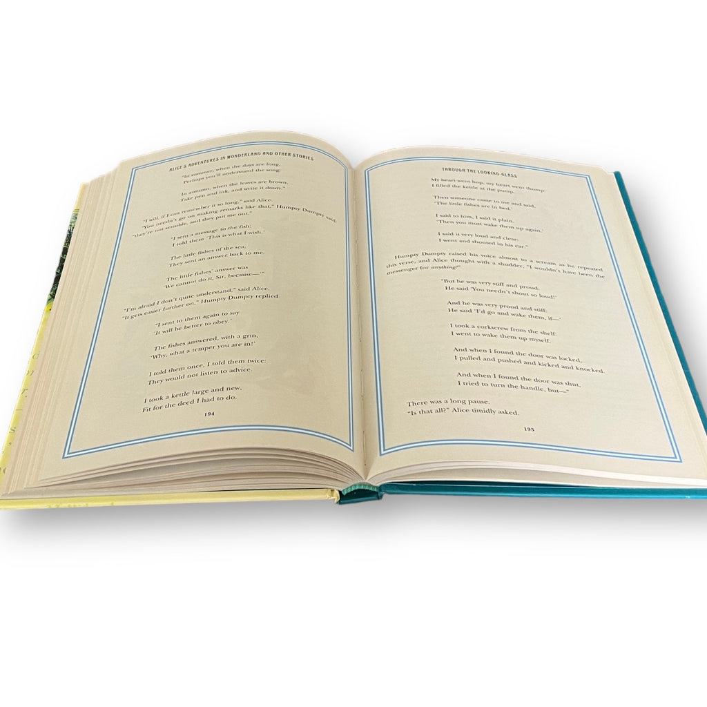 Alice's Adventures in Wonderland and Other Stories: Illustrated Edition by Lewis Carroll - Full-Color Deluxe Hardcover
