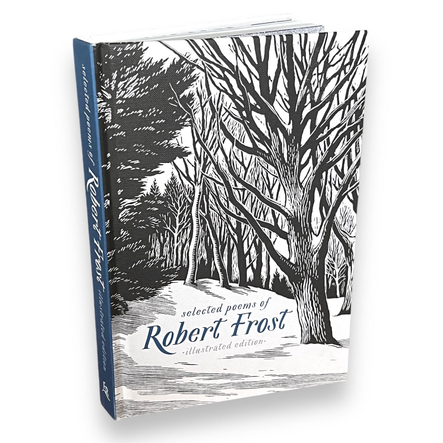 Selected POEMS Of ROBERT FROST - Collectible Deluxe Special Gift Edition - Illustrated Hardcover - Classic Book