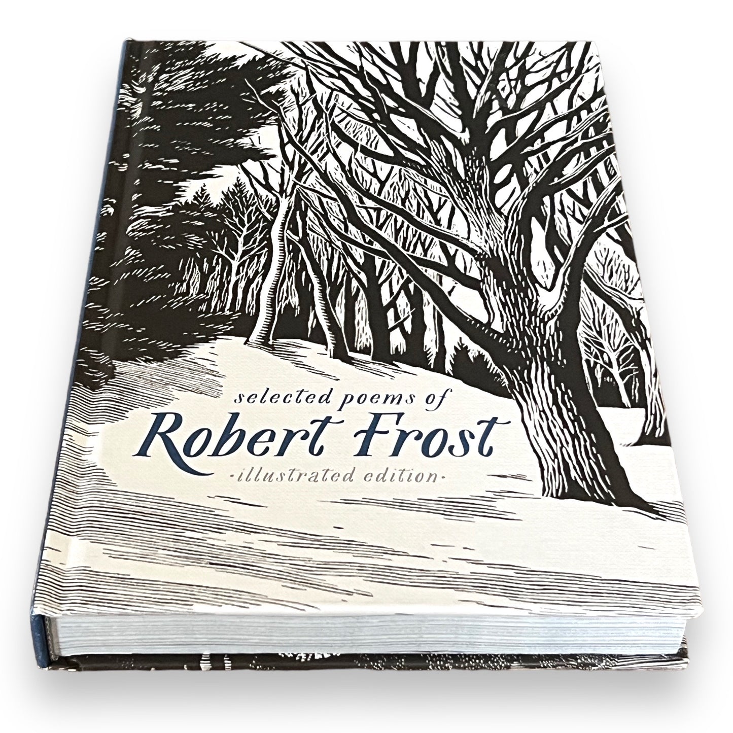 Selected POEMS Of ROBERT FROST - Collectible Deluxe Special Gift Edition - Illustrated Hardcover - Classic Book