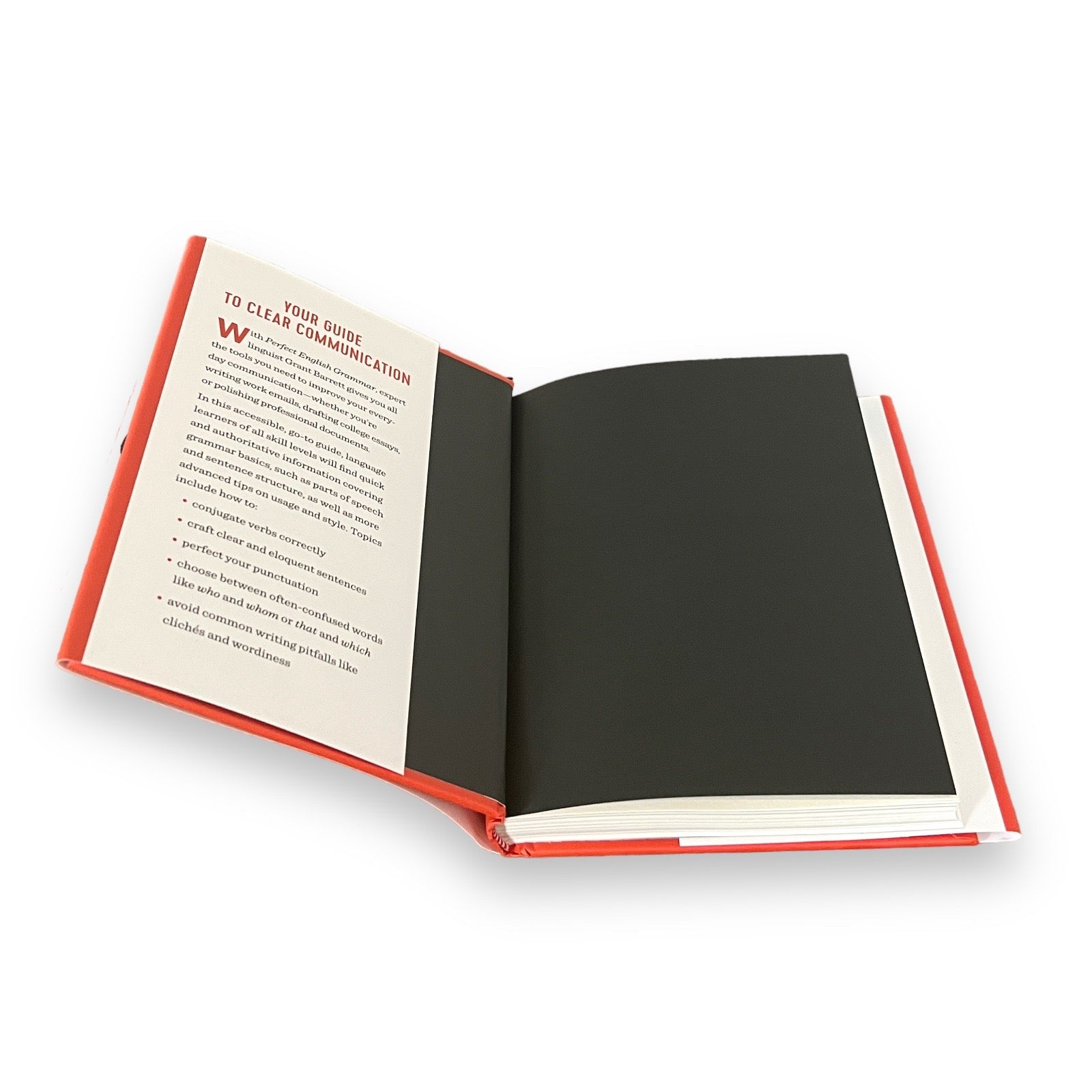 Perfect English Grammar: Guide to Excellent Writing and Speaking by Grant Barrett - Hardcover