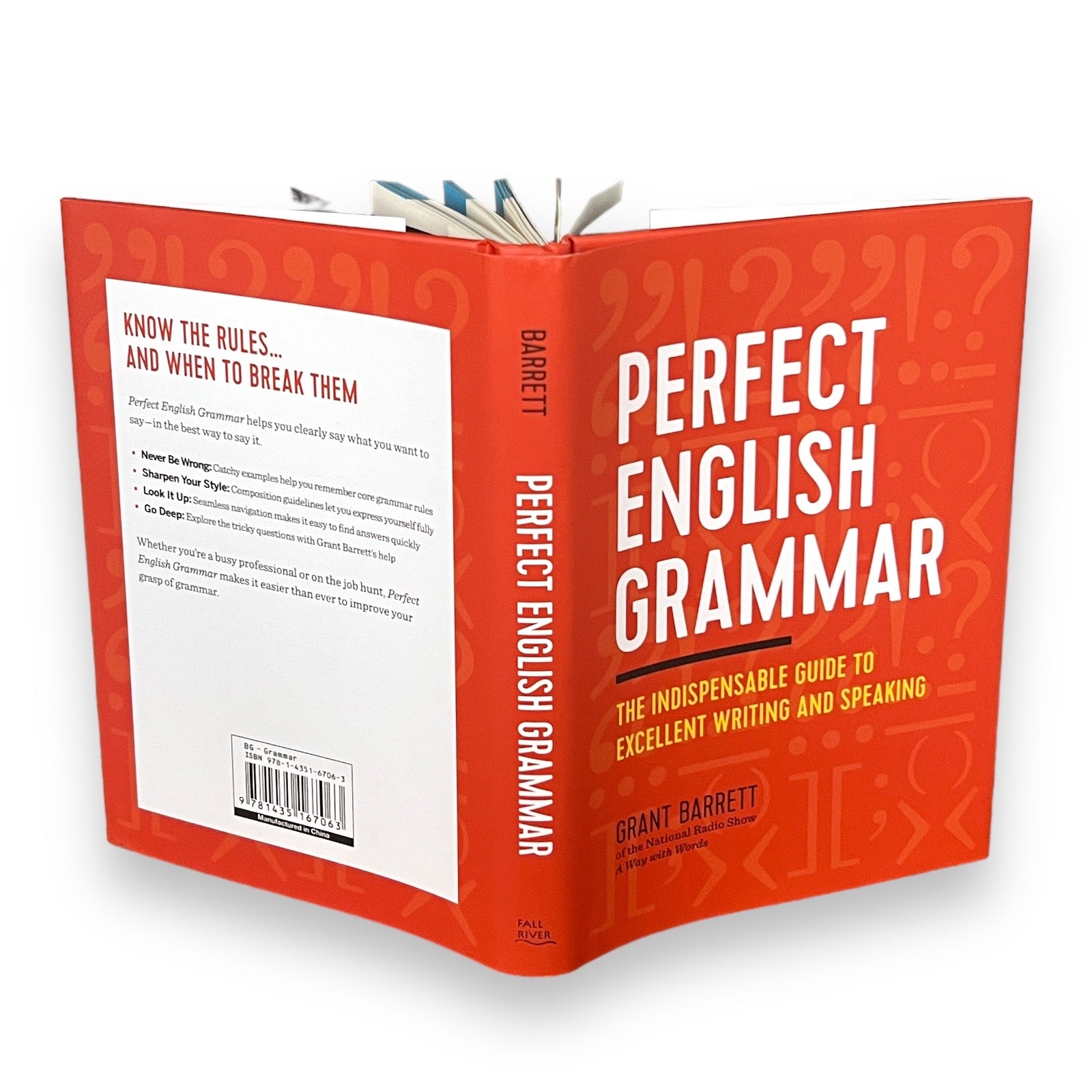 Perfect English Grammar: Guide to Excellent Writing and Speaking by Grant Barrett - Hardcover