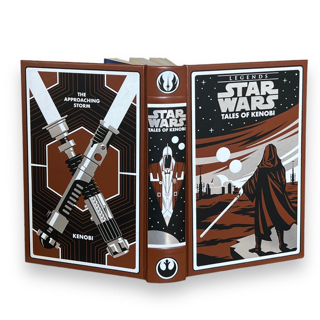 2-Book Set: STAR WARS The Bounty Hunter Wars & Tales Of Kenobi - Collectible Leather Bound Hardcover